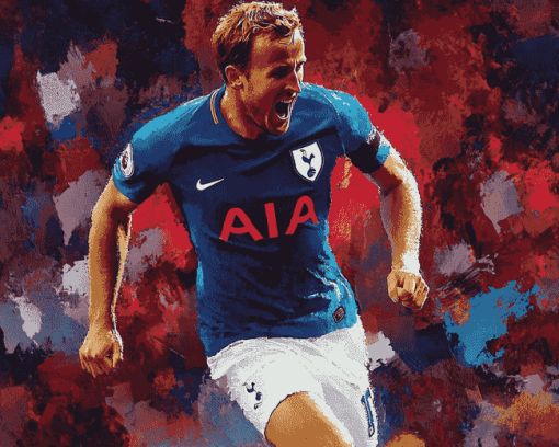 Harry Kane Football Star Diamond Painting