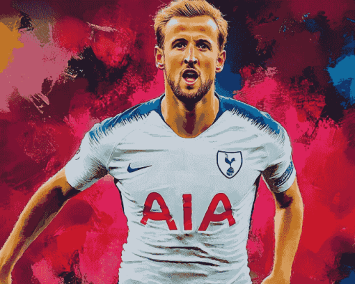 Harry Kane Football Star Diamond Painting