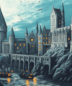 Harry Potter Castle Diamond Painting