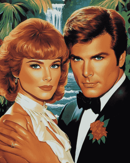 Hart To Hart TV Series Diamond Painting