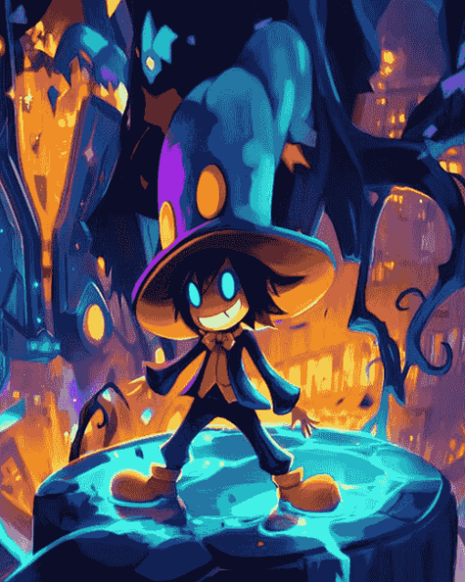 Hat In Time Animation Diamond Painting