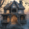 Haunted Home Diamond Painting