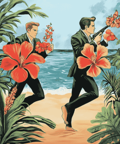 Hawaii 5 0 Animation Diamond Painting