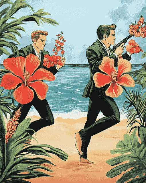 Hawaii 5 0 Animation Diamond Painting