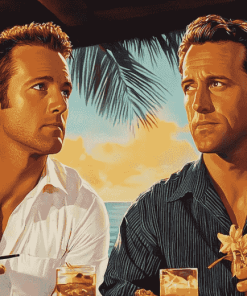 Hawaii Five 0 Movie Art Diamond Painting