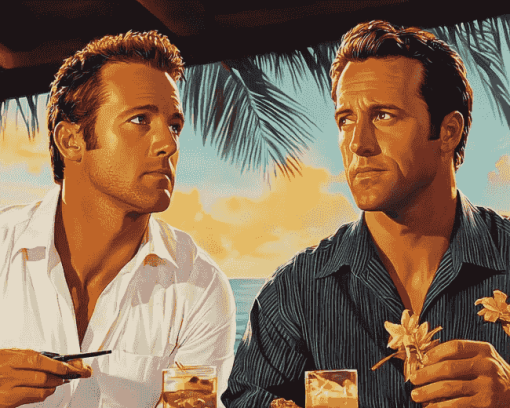 Hawaii Five 0 Movie Art Diamond Painting