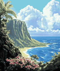 Hawaii Kauai Seascape Diamond Painting