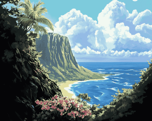 Hawaii Kauai Seascape Diamond Painting