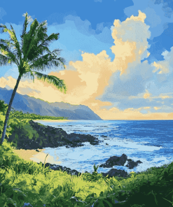 Hawaiian Beaches Diamond Painting