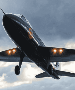 Hawker Hunter Airplane Diamond Painting