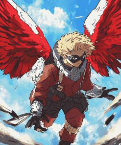 Hawks My Hero Academia Anime Diamond Painting