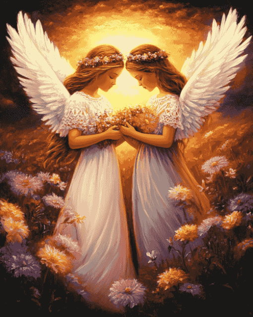 Heavenly Angel Sister Diamond Painting