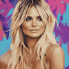 Heidi Klum Celebrity Diamond Painting