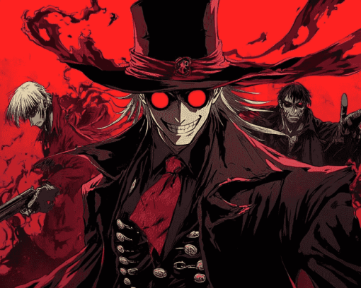 Hellsing Anime Diamond Painting