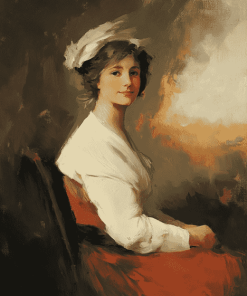 Henry Raeburn's Janet Law Vintage Diamond Painting