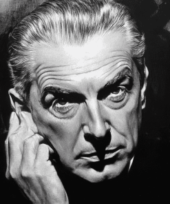 Herbert Von Karajan Monochrome Diamond Painting