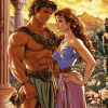 Hercules Megara Animation Diamond Painting