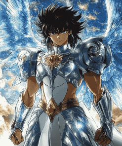 Hero Pegasus Seiya Anime Diamond Painting