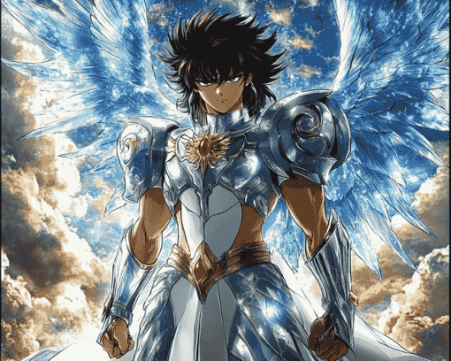 Hero Pegasus Seiya Anime Diamond Painting