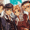 Hetalia Anime Characters Diamond Painting