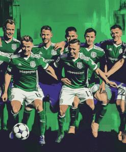 Hibernian Footballers Diamond Painting