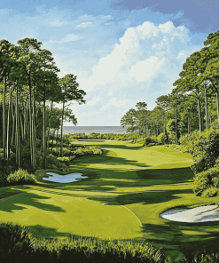 Hilton Head Golf Landscapes Diamond Painting