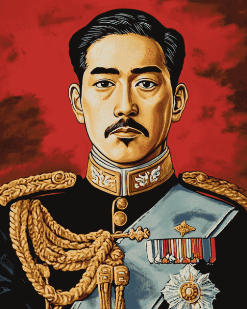 Hirohito Emperor Diamond Painting