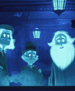 Hitchhiking Ghosts Animation Diamond Painting