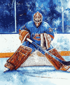 Hockey Goalie Sports Enthusiast Diamond Painting