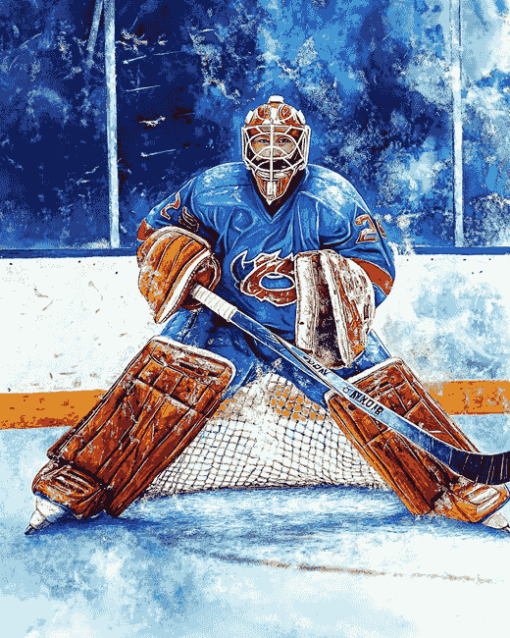 Hockey Goalie Sports Enthusiast Diamond Painting