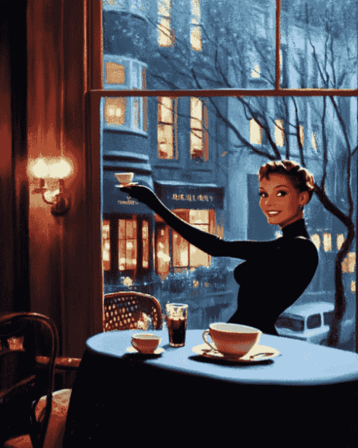 Holiday Glamour: Breakfast At Tiffanys Diamond Painting