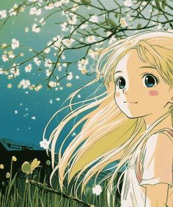 Honey and Clover Anime Diamond Painting