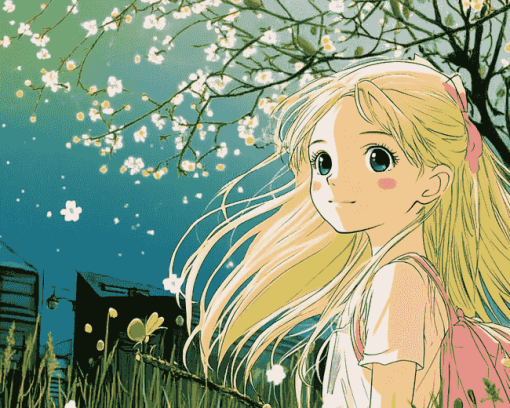 Honey and Clover Anime Diamond Painting