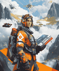 Horizon Apex Legends Video Game Diamond Painting