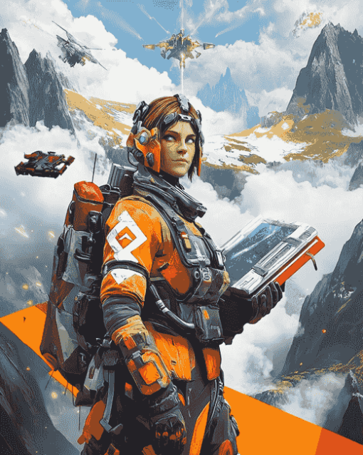 Horizon Apex Legends Video Game Diamond Painting