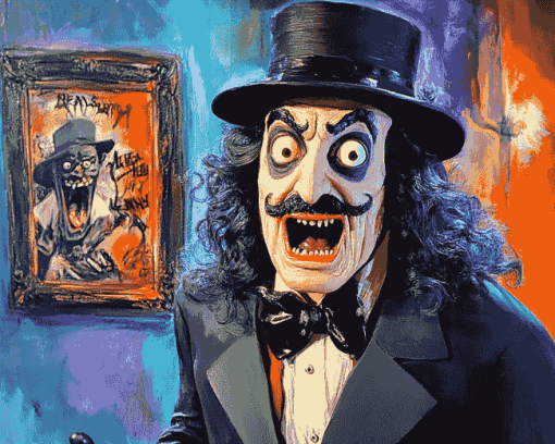 Horror Movie Icons Svengoolie Diamond Painting