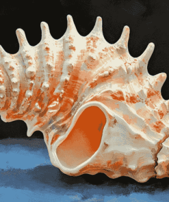 Horse Conch Seashell Diamond Painting