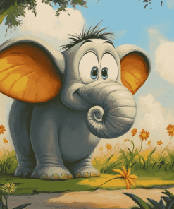 Horton Elephant Adventure Diamond Painting