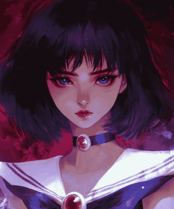 Hotaru Tomoe Anime Diamond Painting