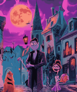 Hotel Transylvania Animation Diamond Painting