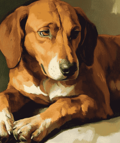 Hound Dog Diamond Painting