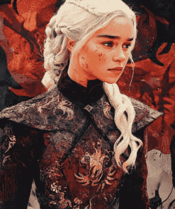 House of Dragons Rhaenyra Diamond Painting