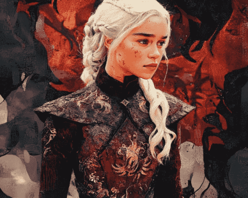 House of Dragons Rhaenyra Diamond Painting