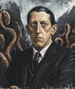 Howard Phillips Lovecraft Diamond Painting