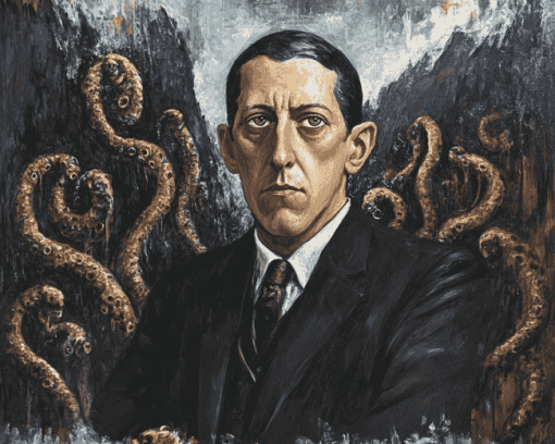 Howard Phillips Lovecraft Diamond Painting