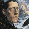 Howard Phillips Lovecraft Vintage Diamond Painting