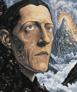 Howard Phillips Lovecraft Vintage Diamond Painting