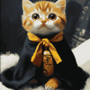 Hufflepuff Kittens Diamond Painting