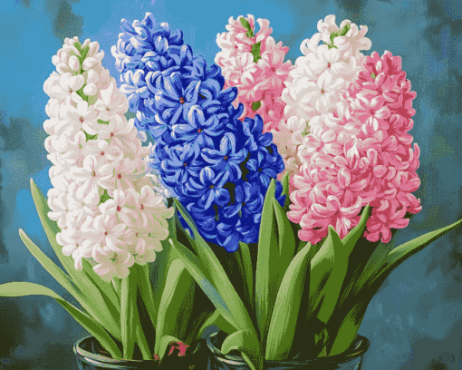 Hyacinth Blossom Diamond Painting