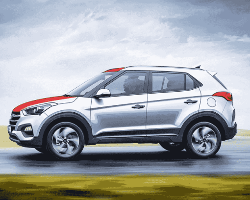 Hyundai Creta Speed Diamond Painting